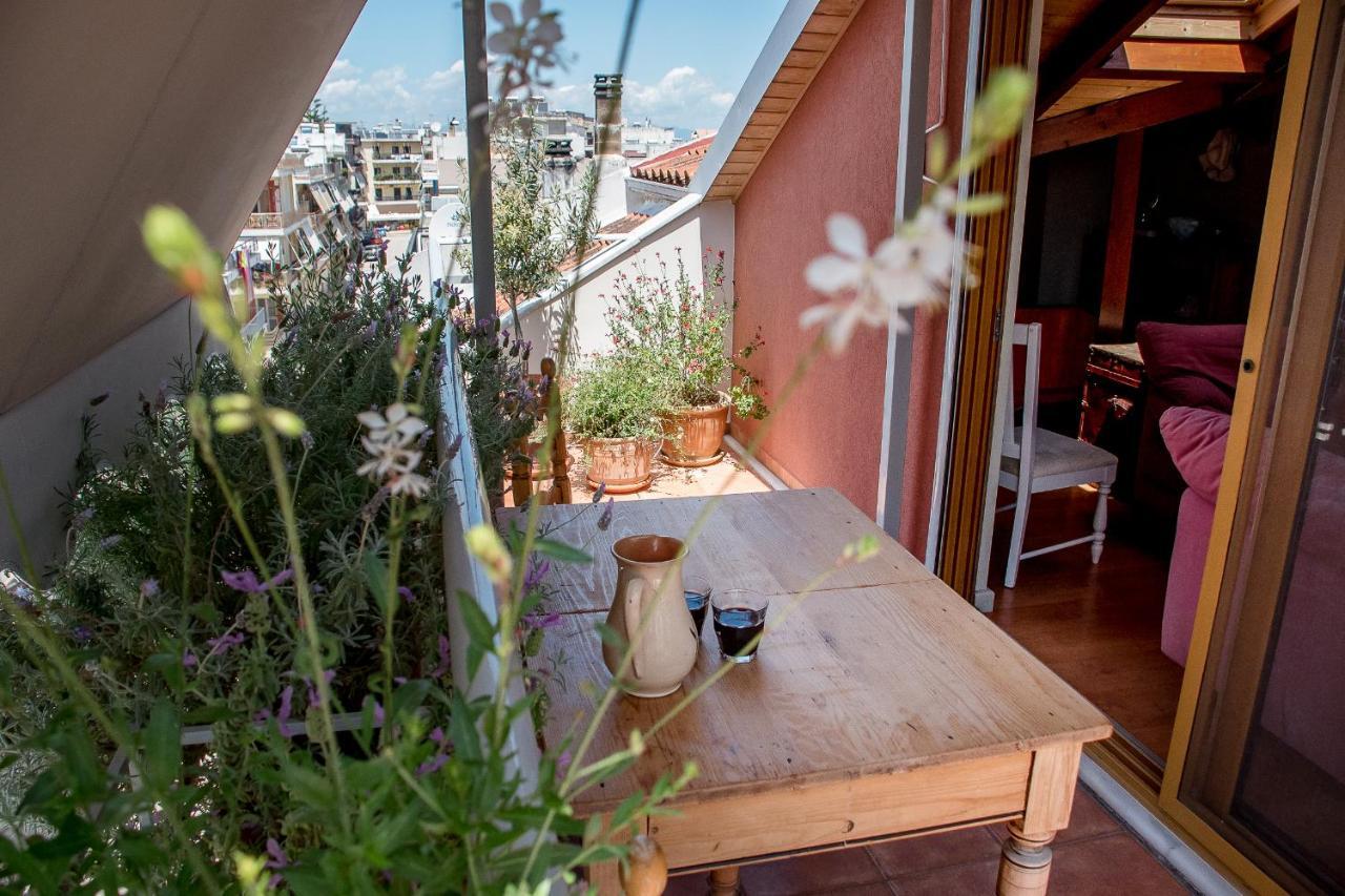 Ferienwohnung Country Style Attic In The Heart Of Preveza Exterior foto
